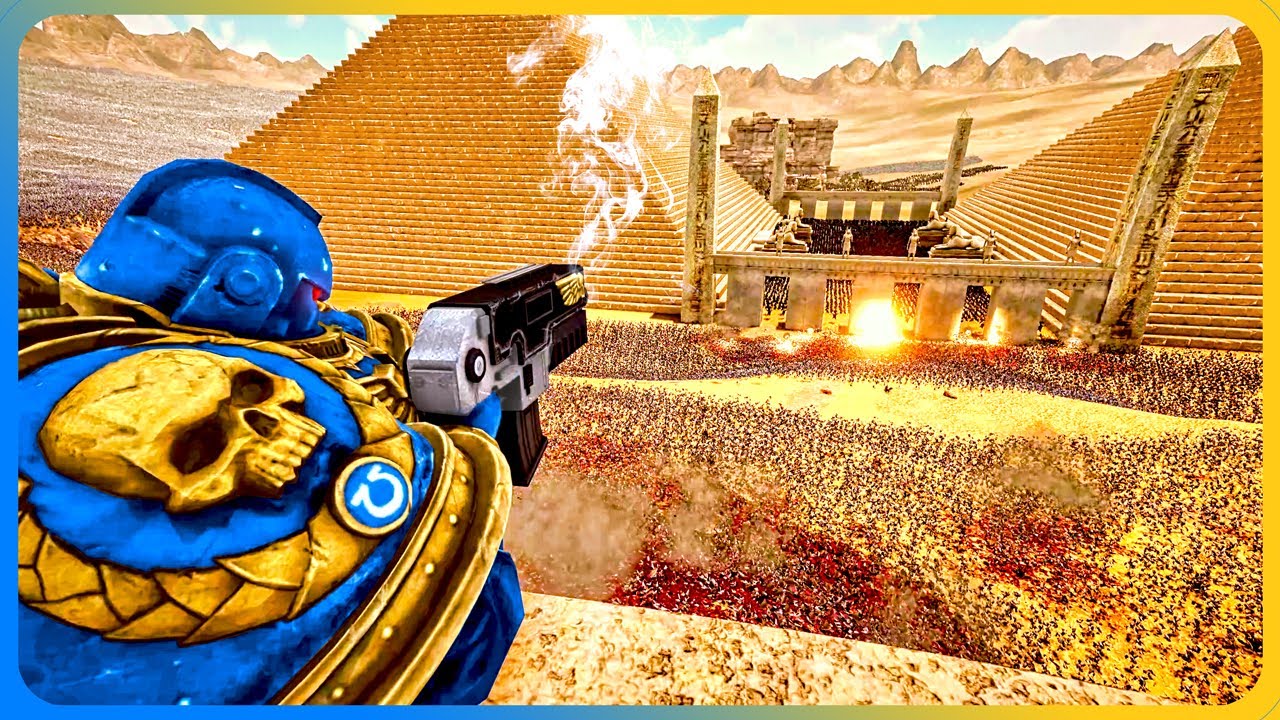5,000,000 BEASTS vs Emperor's Space Marines - Ultimate Epic Battle Simulator 2 UEBS 2 (4K)