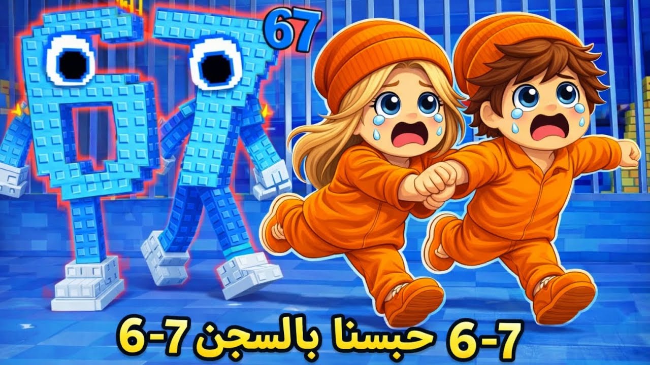 🚨 6-7 حبسنا في السجن‼️ وحاول يمسكنا طول الوقت… شوفوا كيف قدرنا نهرب بأعجوبة! 🔥