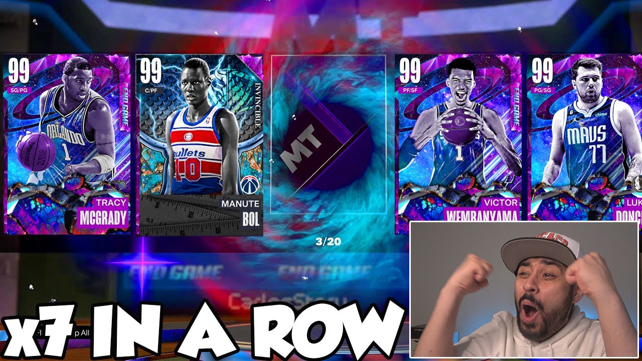 WE PULLED 7 IN A ROW! I Spent 1 MILLION on New Endgame Packs with 31 Endgames in NBA 2K23 MyTeam