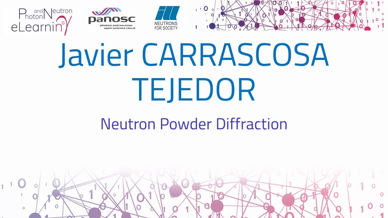 13 -  Neutron powder diffraction by Javier Carrascosa Tejador