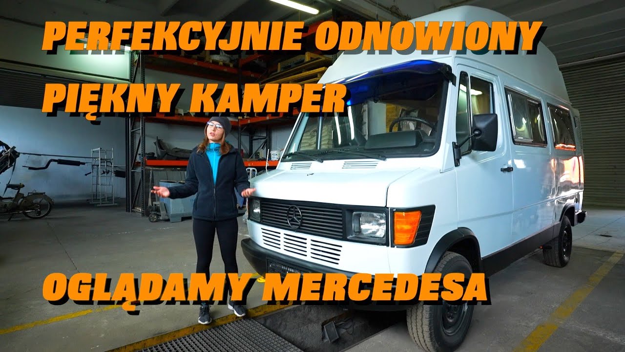 Kamper mercedes kaczka po renowacji | klasyka motoryzacji w kempingowym wydaniu