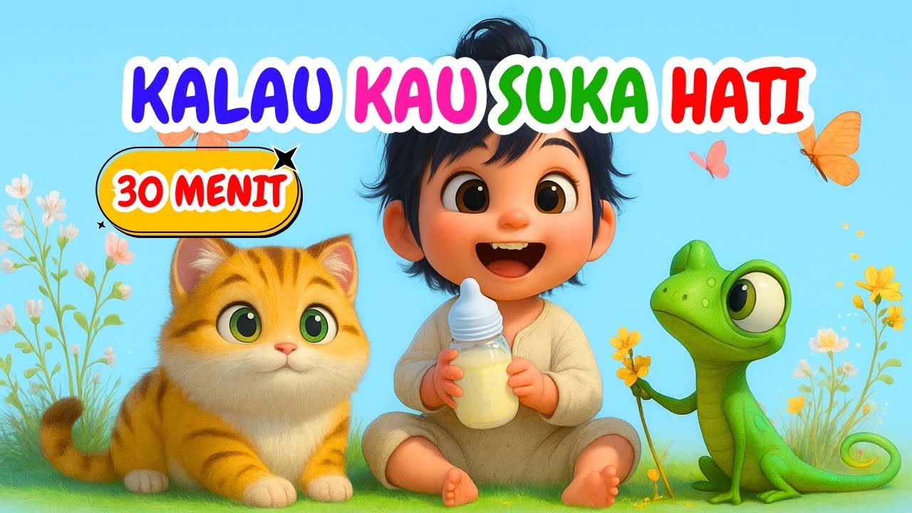 Cicak Cicak di Dinding - Kalau Kau Suka Hati - Pok Ame Ame & Lagu Anak Indonesia Lainnya 30 Menit