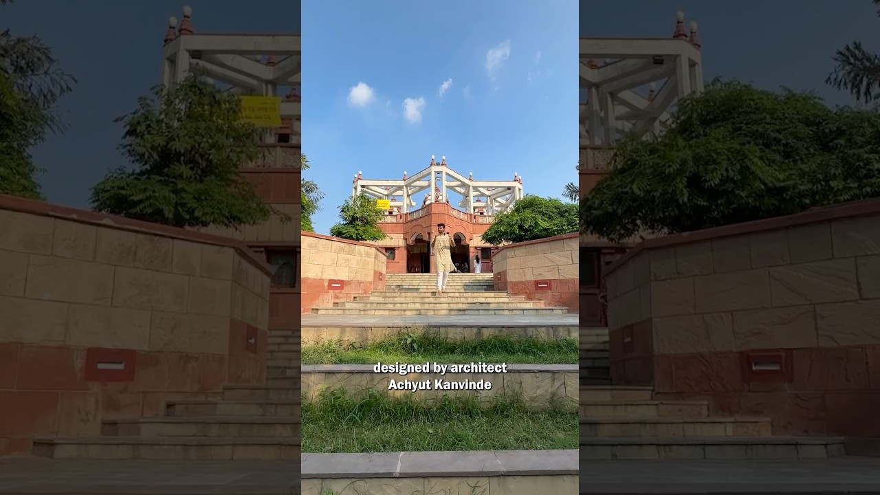 When a Modernist designs a Hindu Temple