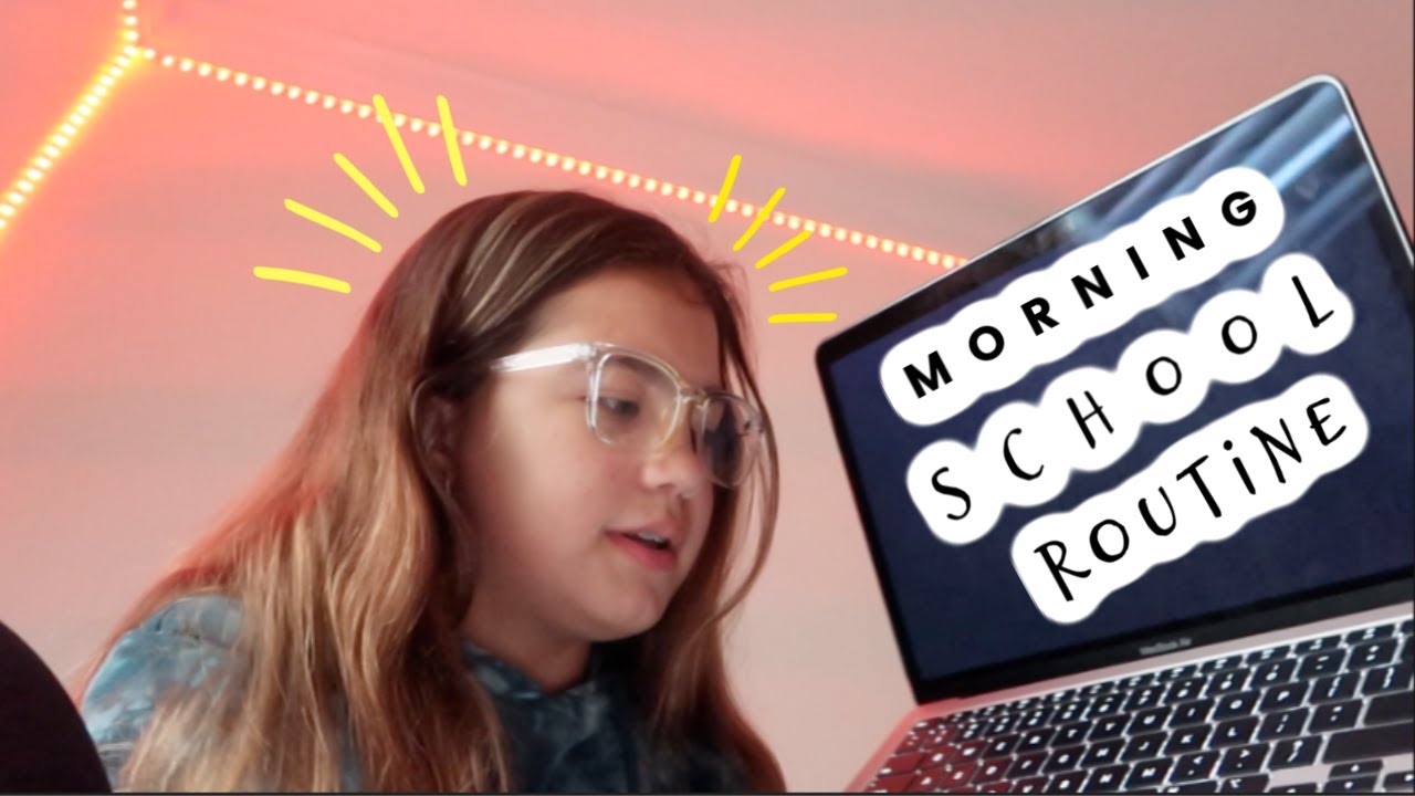 ALISSON'S  SCHOOL MORNING ROUTINE | SISTERFOREVERVLOGS #796