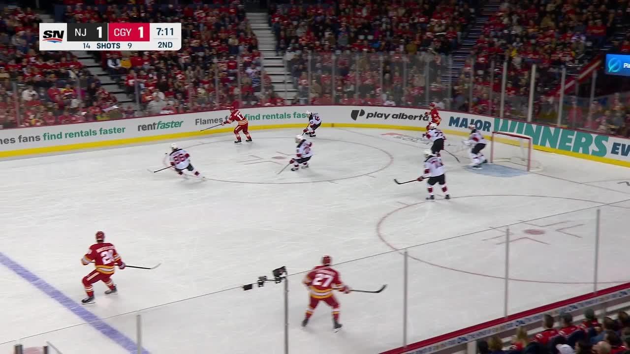 Jacob Markstrom 2nd Regulation Period Top Goalie Saves