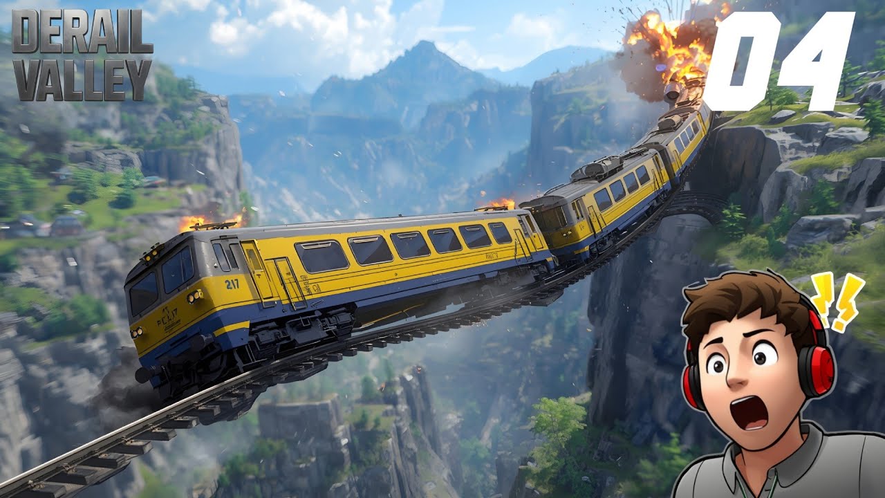 I Staged An Epic Train Crash In Derail Valley