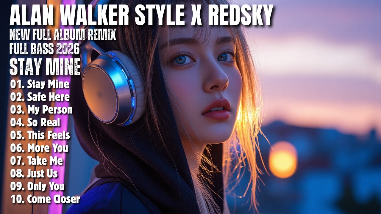 ALAN WALKER STYLE X REDSKY || STAY MINE || NEW FULL ALBUM 2026