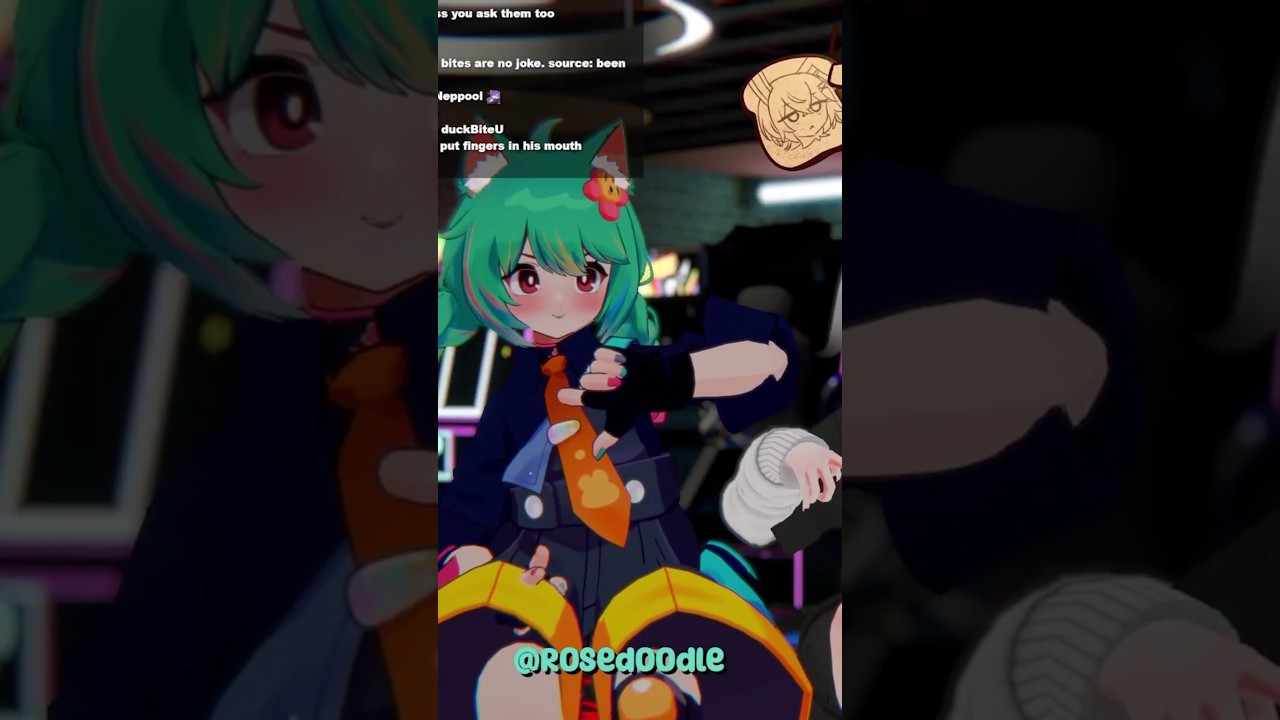 Rose Asked Him To Do WHAT?! #vtuber #vrchat #streamer