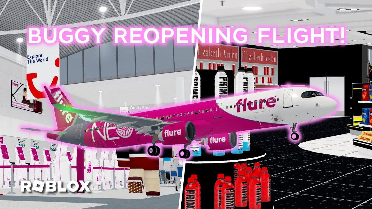 A BUGGY REOPENING | Roblox Airline Review