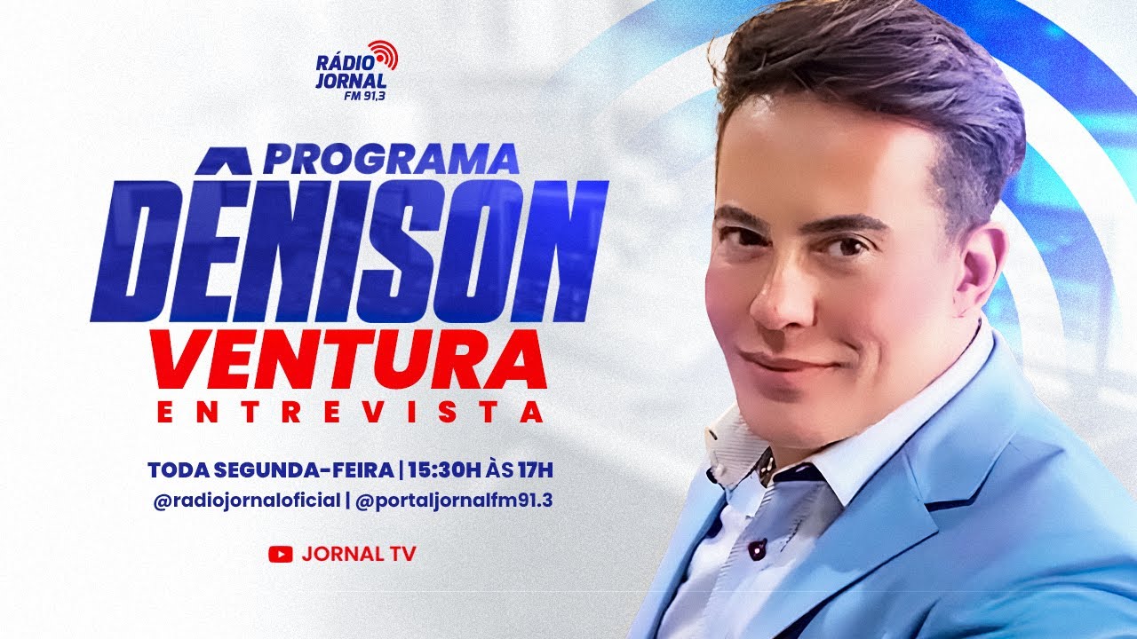 DÊNISON VENTURA ENTREVISTA - RÁDIO JORNAL FM 91,3