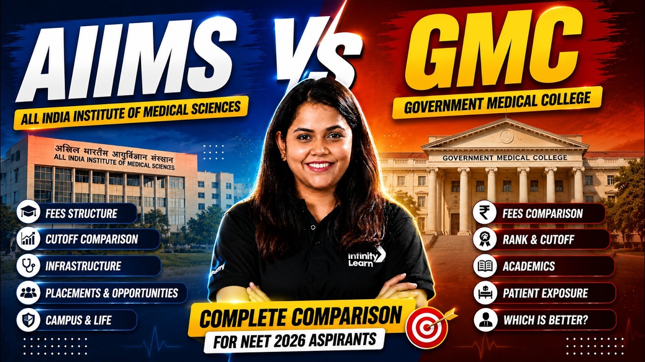 NEET 2026 Counselling | AIIMS vs. GMC | MBBS | Which is Better? Complete Comparison | Dr. Shipra ...