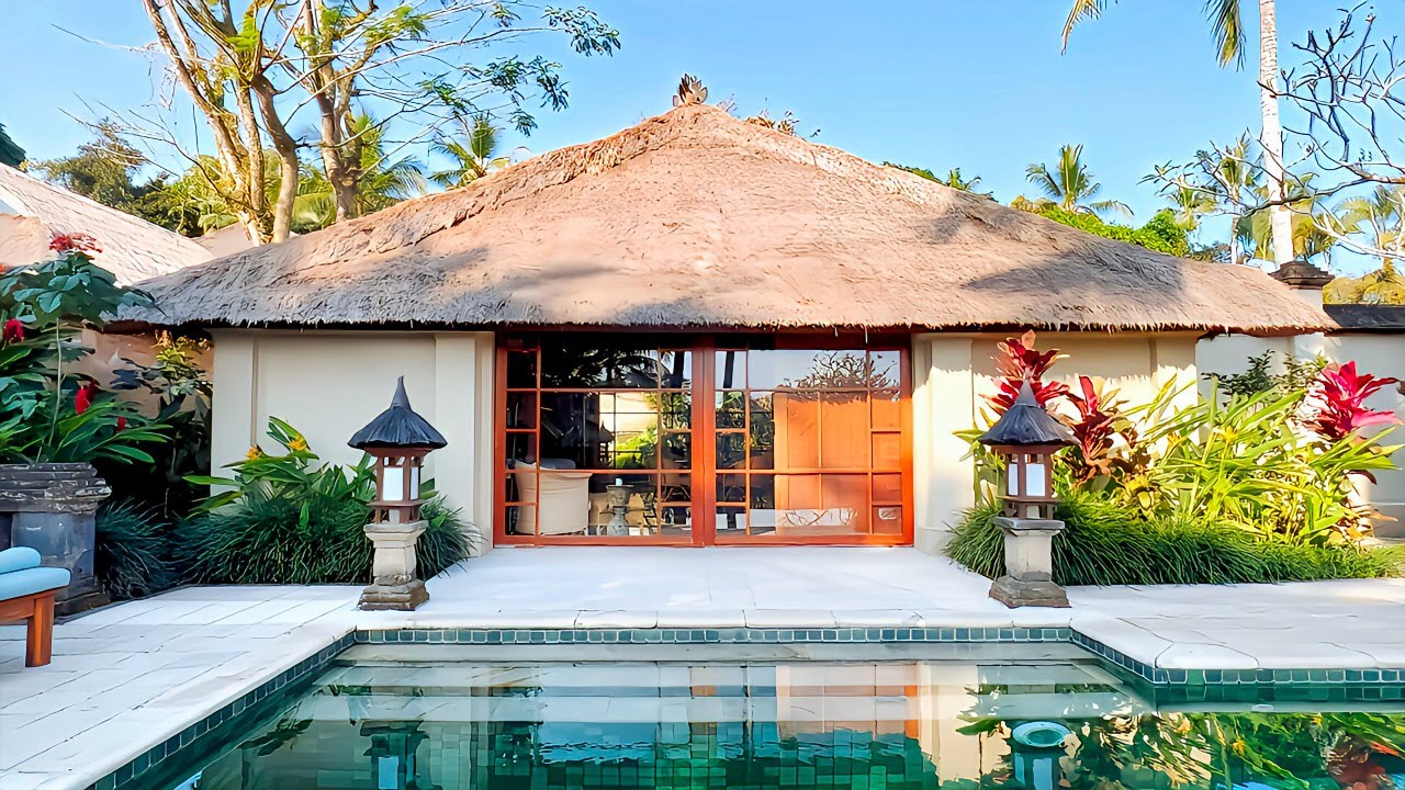 Amandari, роскошный курортный отель в Убуде, Бали, Индонезия (второй Aman Resorts)