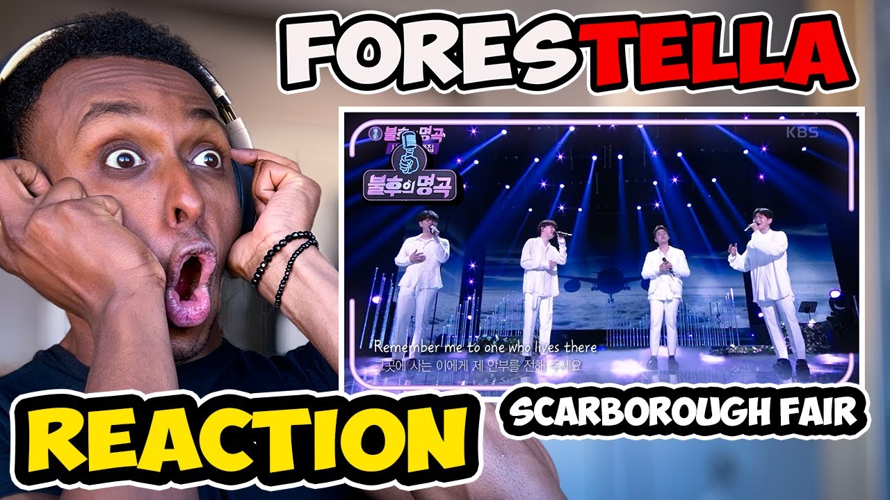 ПЕРЕЗАГРУЗКА | FORESTELLA/포레스텔라 - Scarborough Fair | Реакция Великобритании