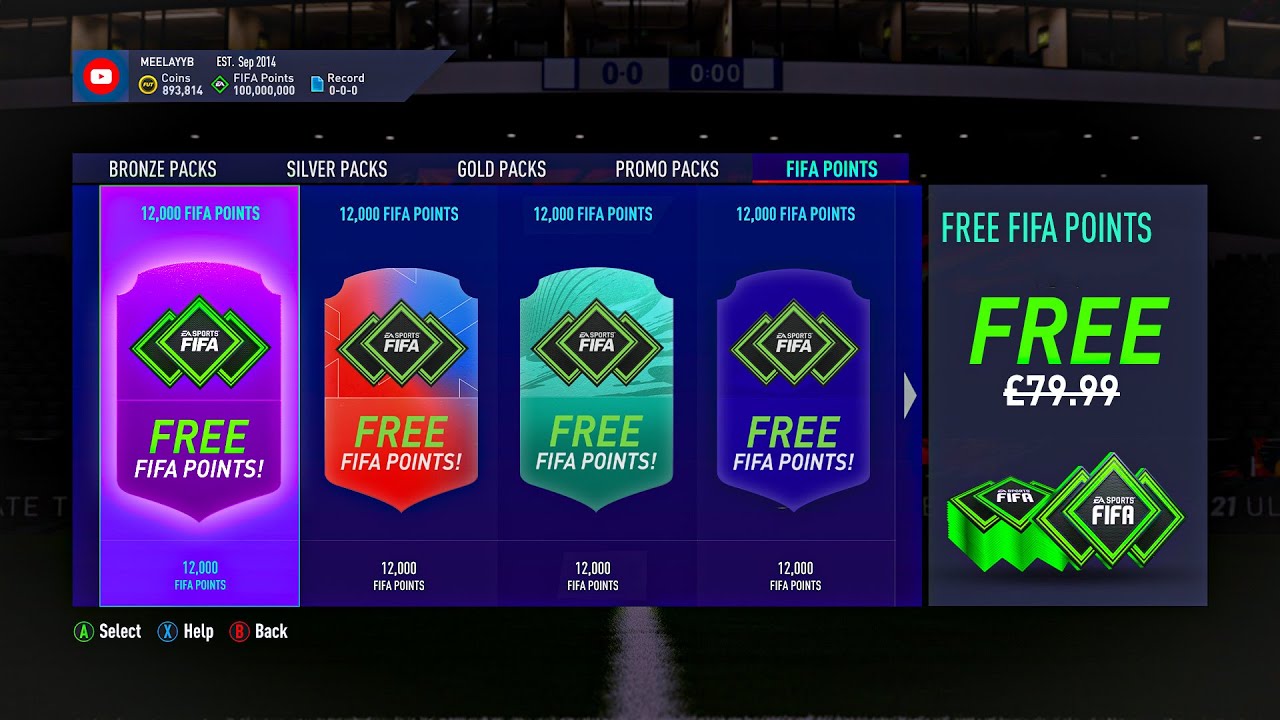 There Is A FREE FIFA POINTS Glitch on FIFA 21... (#FIFA21 Glitch)