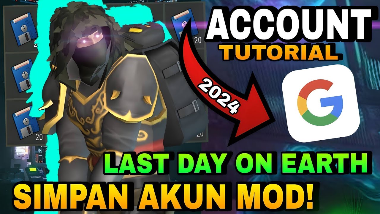 CARA SIMPAN AKUN MOD LAST DAY ON EARTH 2024! || SOLUSI SIMPAN AKUN ANDROID 13+ || SAVE DATA LDOE!