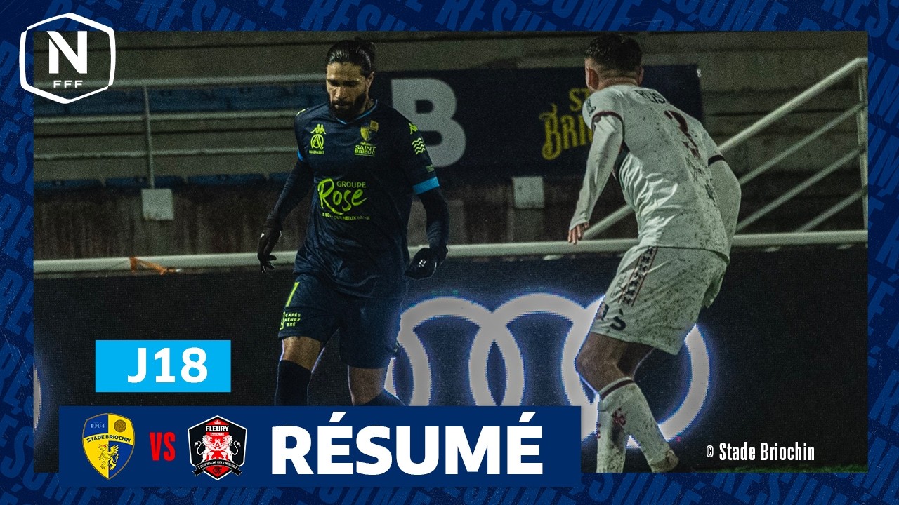 J18 | Stade Briochin - FC Fleury 91 (2-3) | National FFF 2025-2026