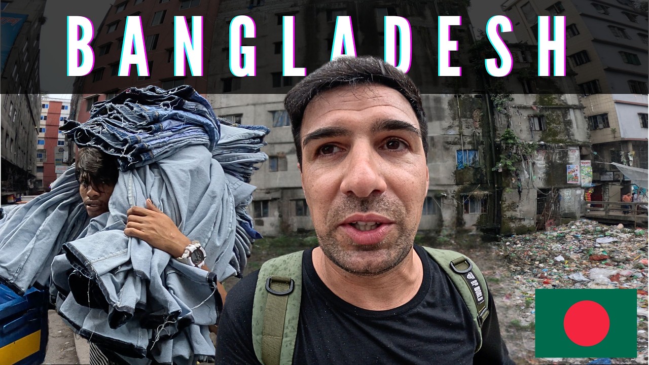 INSIDE THE WORLD'S BIGGEST FASHION SLUM 🇧🇩 (It’s intense!) Dhaka, Bangladesh