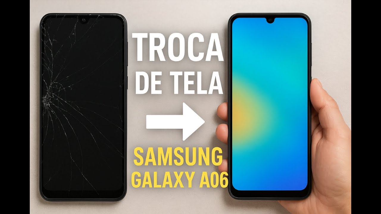 👉 Como Trocar a Tela do Samsung  A06 Passo a Passo