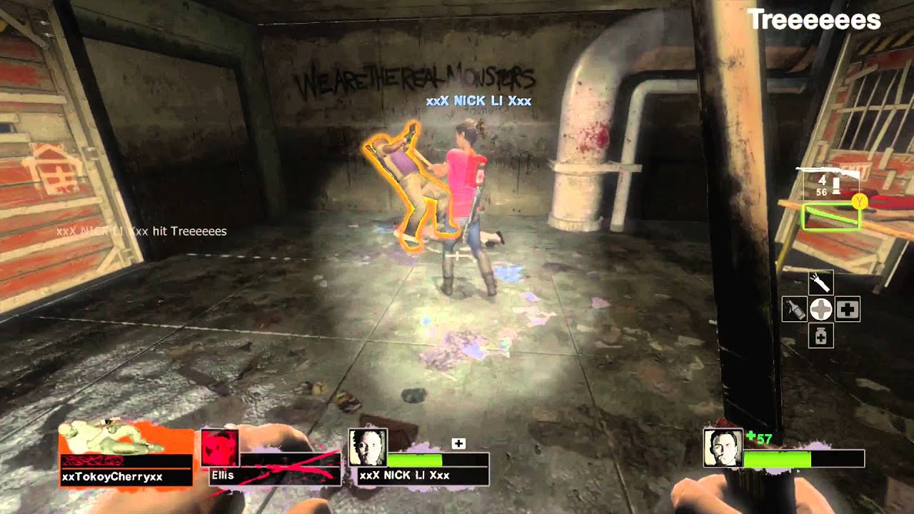 Melee Battle (Expert Difficulty) - L4D2
