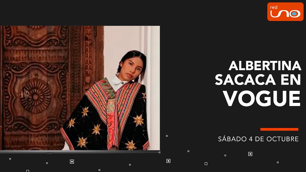 ALBERTINA SACACA EN VOGUE