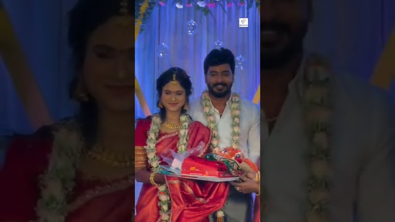 News reader Kanmani engagement video 💞💕💞 || Latest Trending video || Cute || Sweet memories