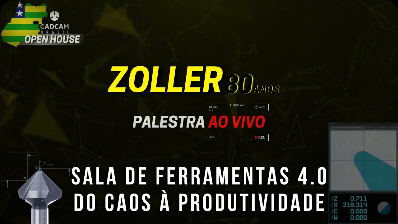 PALESTRA 2 - ZOLLER | SALA DE FERRAMENTAS 4.0 - DO CAOS A PRODUTIVIDADE