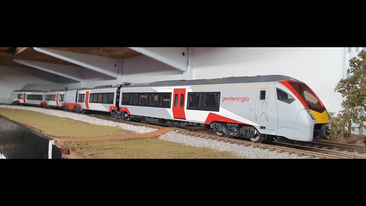 IT`S FINALLY ARRIVED !!! THE HORNBY CLASS 755/4 Greater Anglia FLIRT !!!