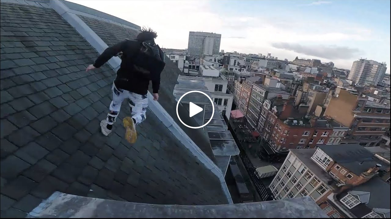 CRAZY PARKOUR ROOFGAP! *Insane*