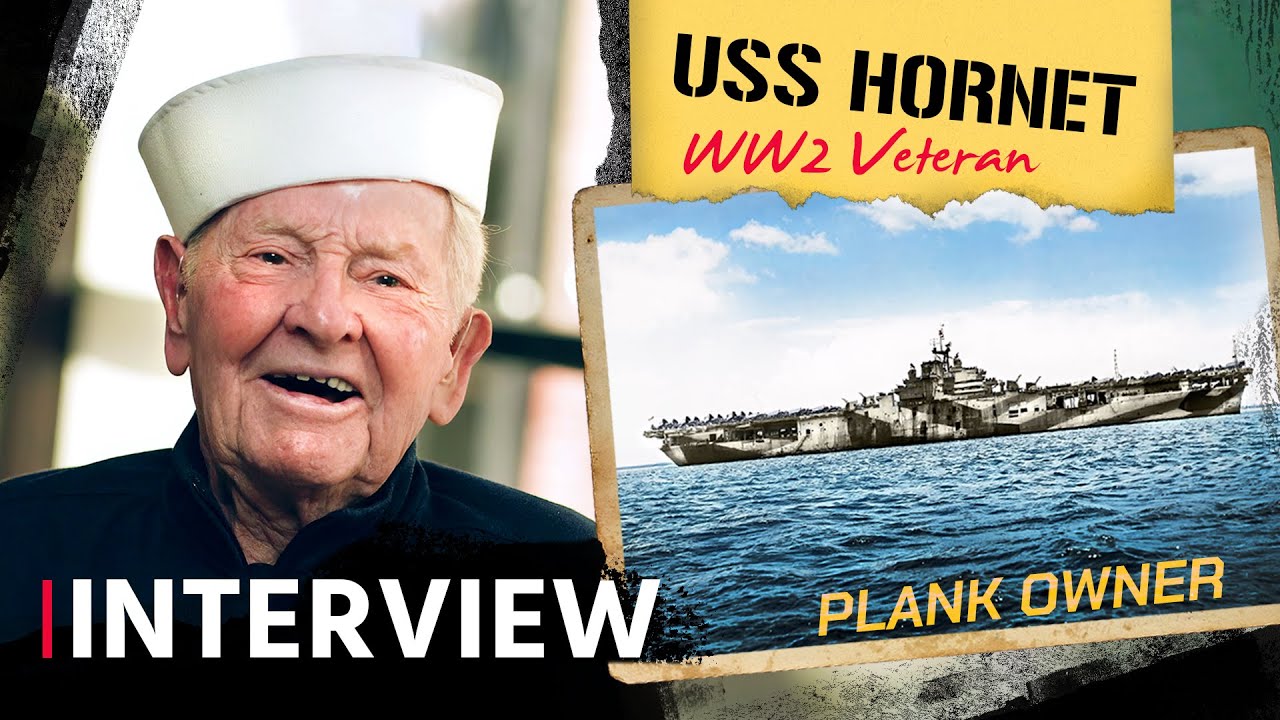Surviving WWII Sailor from USS Hornet (CV-12) Worth Goble