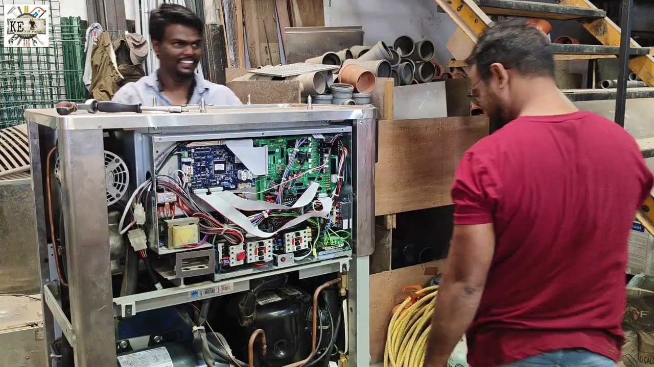 Taylor soft serve ice cream machine repairing||Taylor C708 ice cream machine repair in Hindi