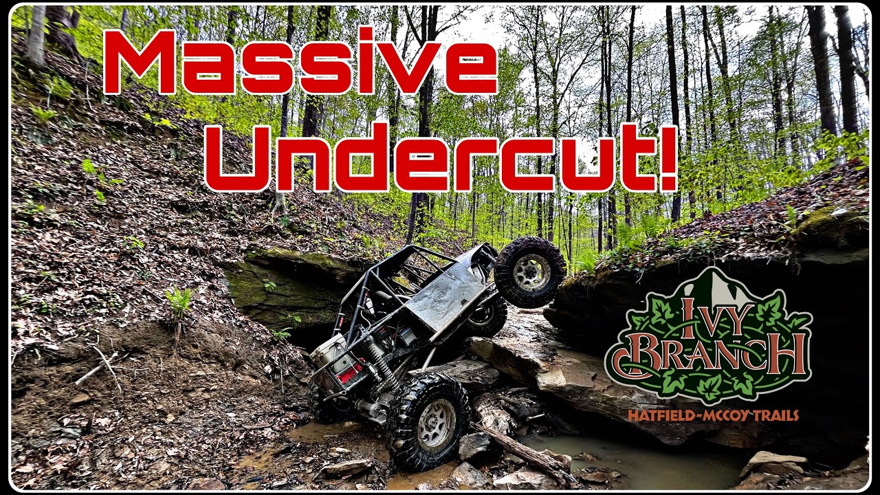 I got STUCK!! Ivy Branch Rock Crawling