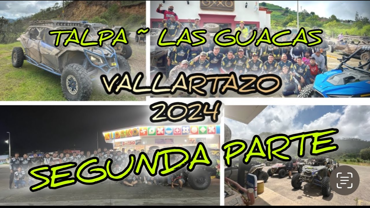 VALLARTAZO 2024 || SEGUNDA PARTE || LAS GUACAS || NOS AGARRO EL AGUACERO