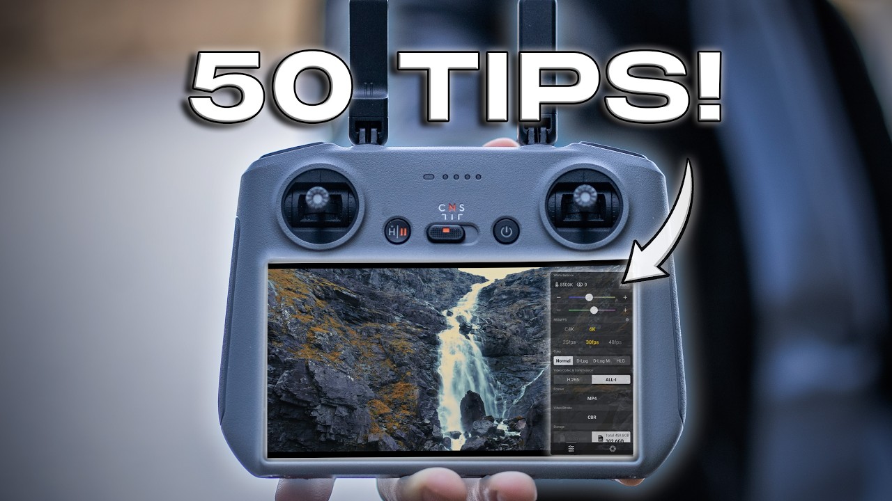 50 Cinematic Drone Tips in 9 Minutes - ( Beginners & Pros )