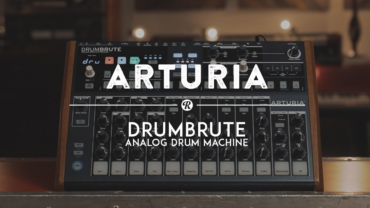 Arturia DrumBrute Analog Drum Machine & Sequencer | Reverb Demo Video