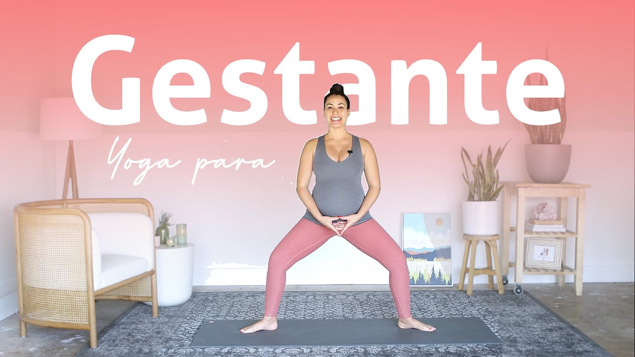 Aula de yoga para Gestantes | Alongar, fortalecer e equilibrar - 20 Min  - Pri Leite