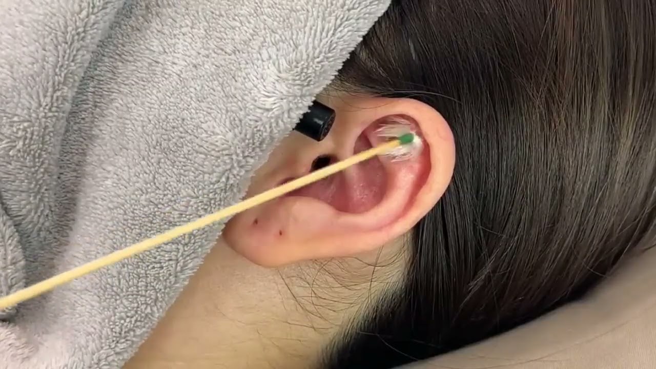 ASMR Ear Canal Detox | Deep Cleaning Sounds #asmr #earcleaning #earwaxremoval #asmrearcleaning 