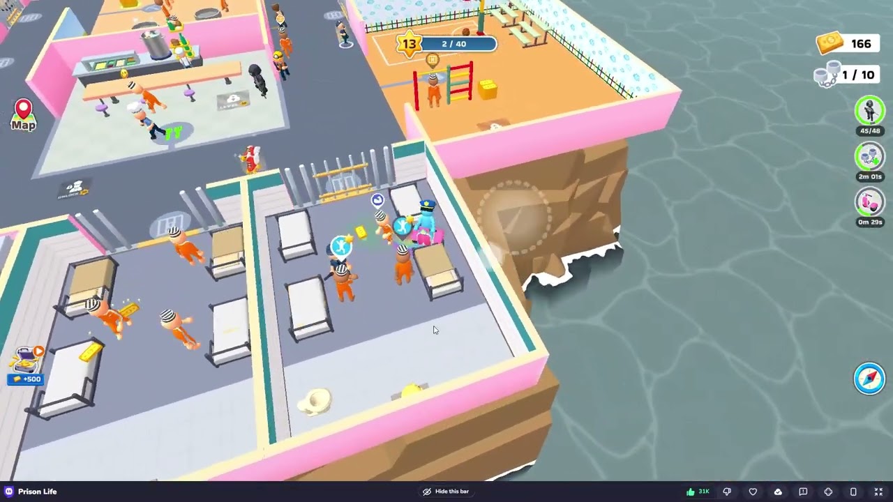 Playing Prison Life crazy game