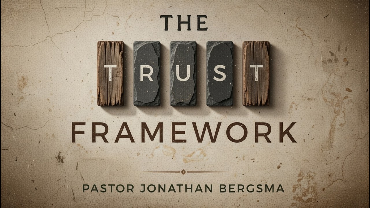 The TRUST Framework | Pastor Jonathan Bergsma