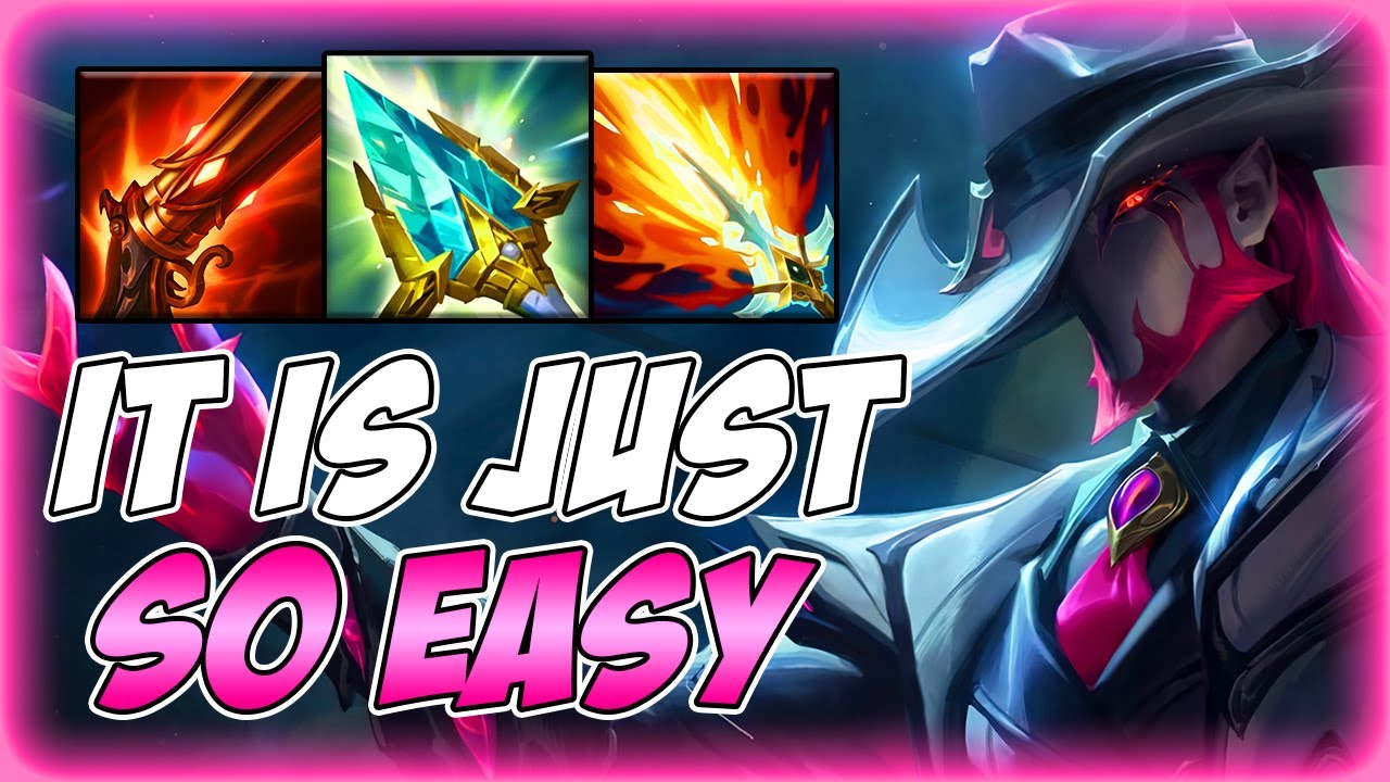 TWISTED FATE IS JUST SO MUCH EASIER - S14 Twisted Fate MID Gameplay Guide