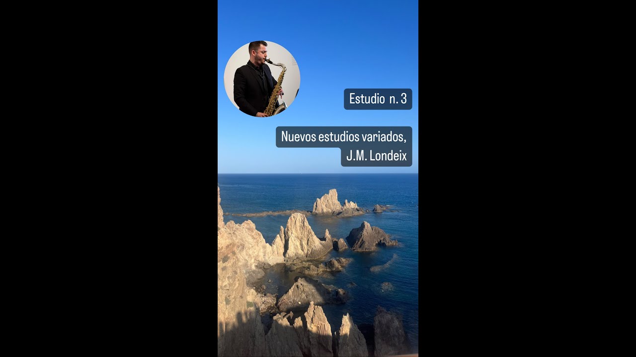 Estudio nº 3, Nouvelles études variées de J.M. Londeix