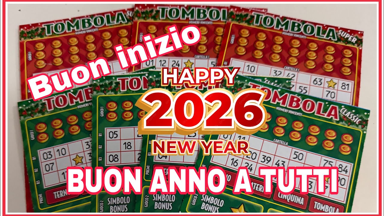 BUON ANNO A TUTTI, BUON 2026❤️