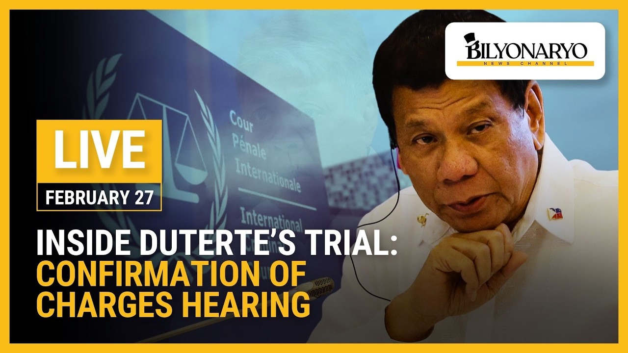 LIVE: Inside Duterte's Trial: Confirmation of Charges Hearing Day 4 | 2nd Session | Feb. 27, 2026
