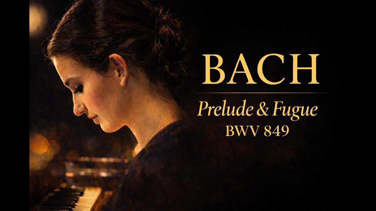 J.S. Bach - Prelude & Fugue No. 4 in C Sharp Minor, BWV 849, WTC I; Marta Czech