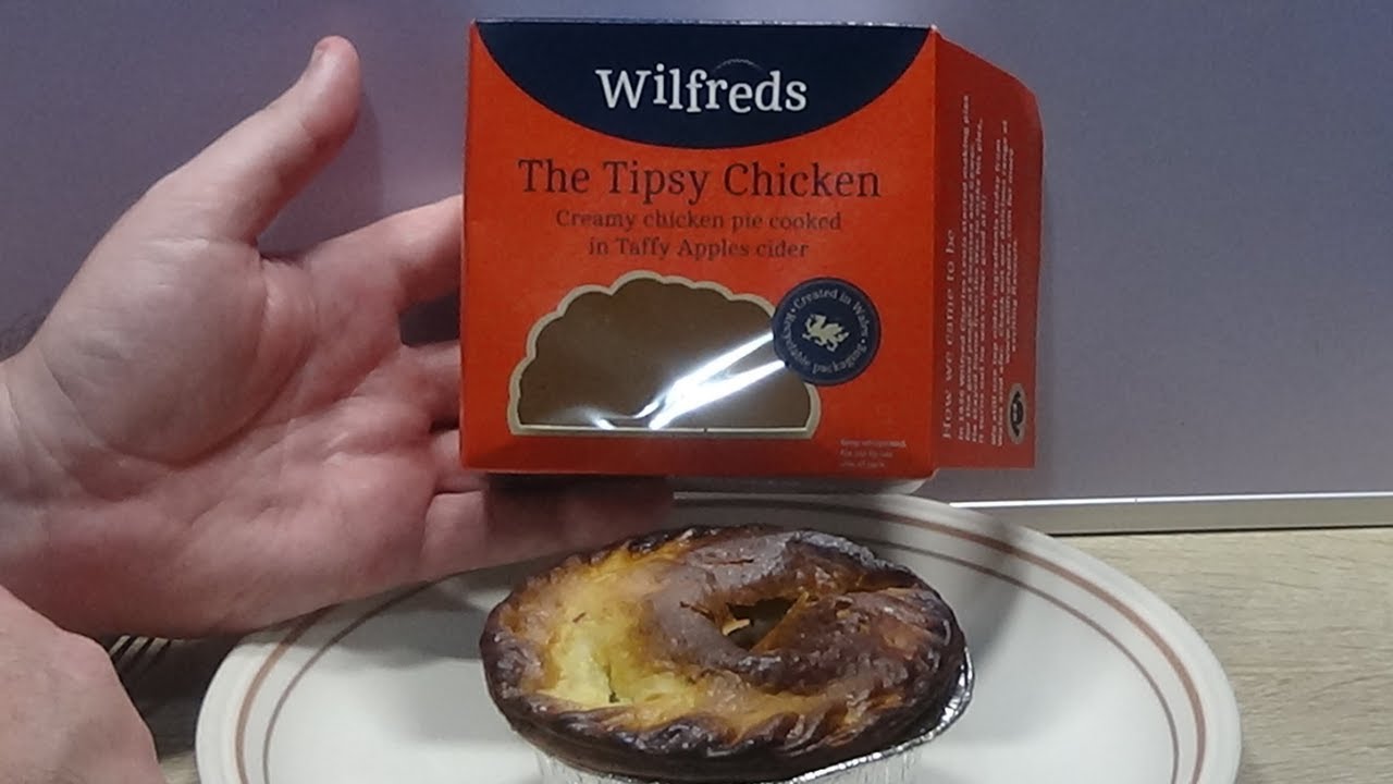 Wilfreds The Tipsy Chicken Pie Created in Wales.