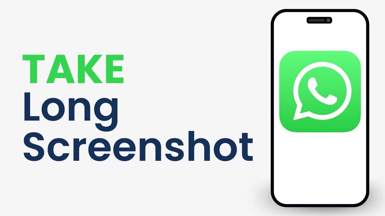 How to Take Long Screenshot of Whatsapp Chat on iPhone