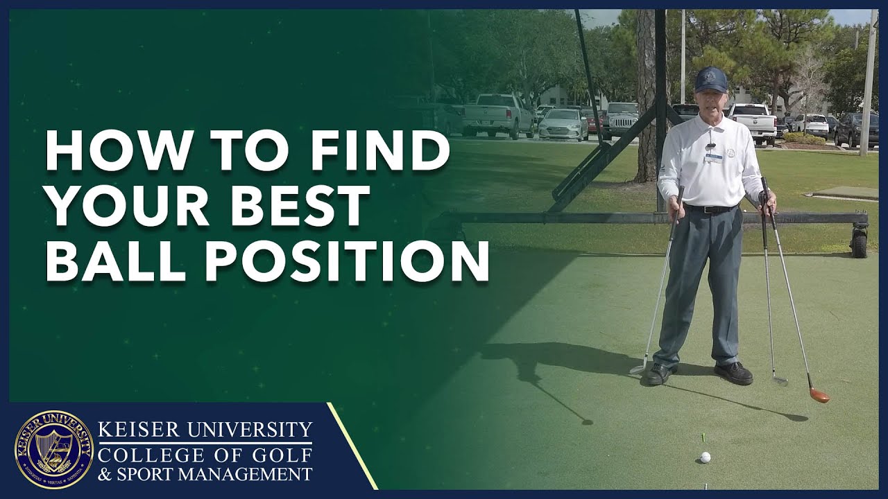How To Find Your Best Ball Position