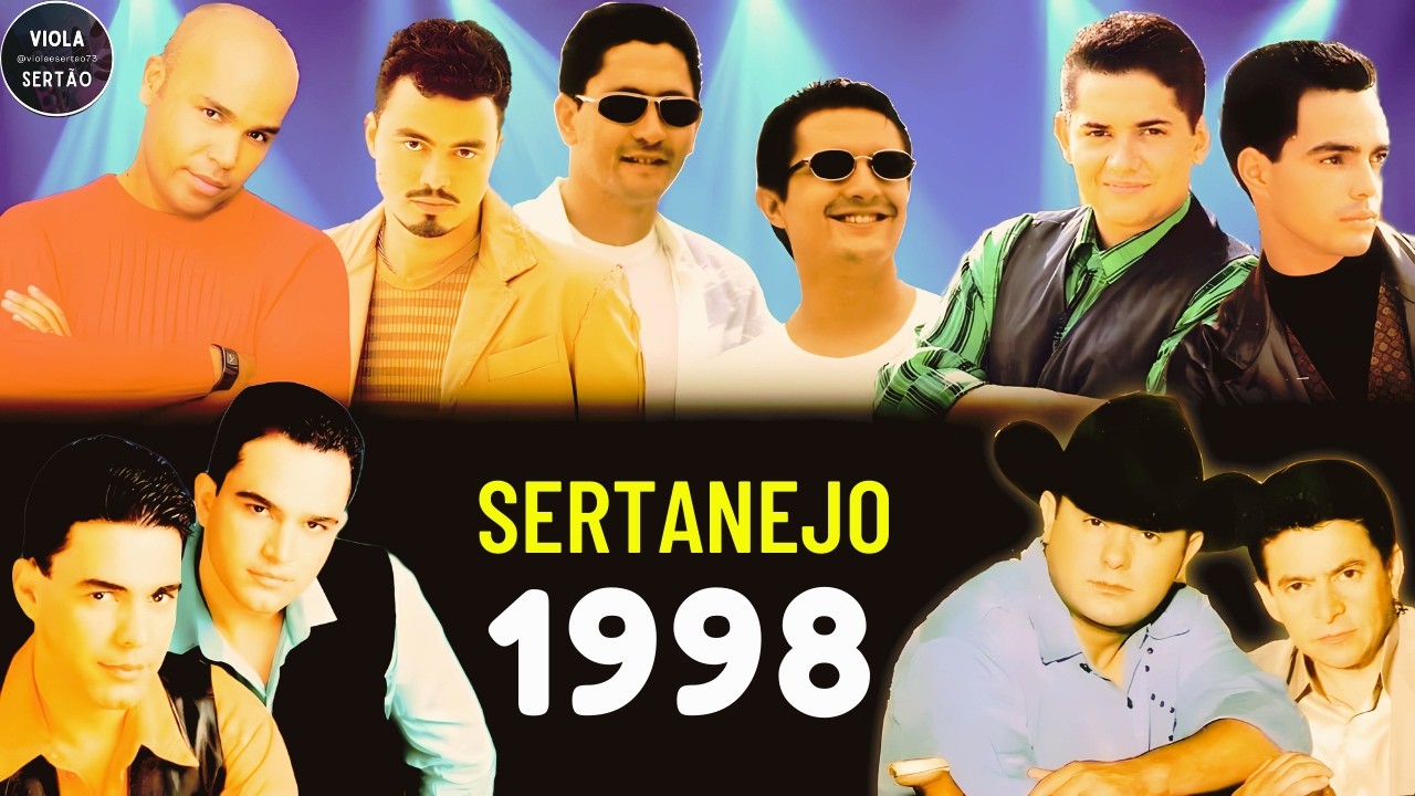 Sertanejo 1998 Mais Tocadas - As Melhores Do Sertanejo 1998 Universitário -  Melhores Musicas 1998