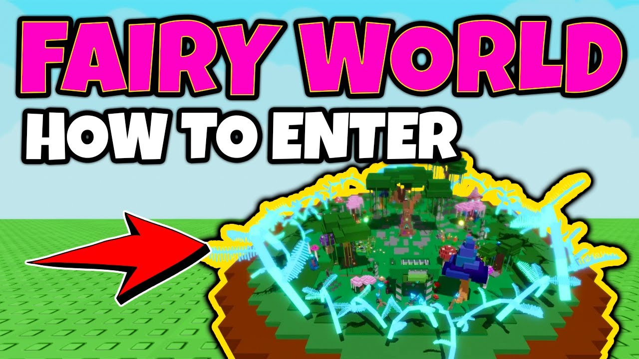 How to ENTER FAIRY WORLD - Get All Rewards [GROW A GARDEN] Roblox