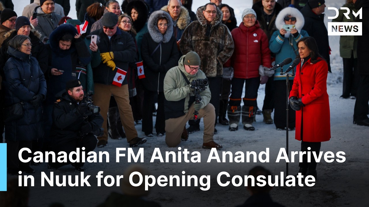 Canadian Foreign Minister Anita Anand and Governor General Mary Simon Arrive in Nuuk | AC1N