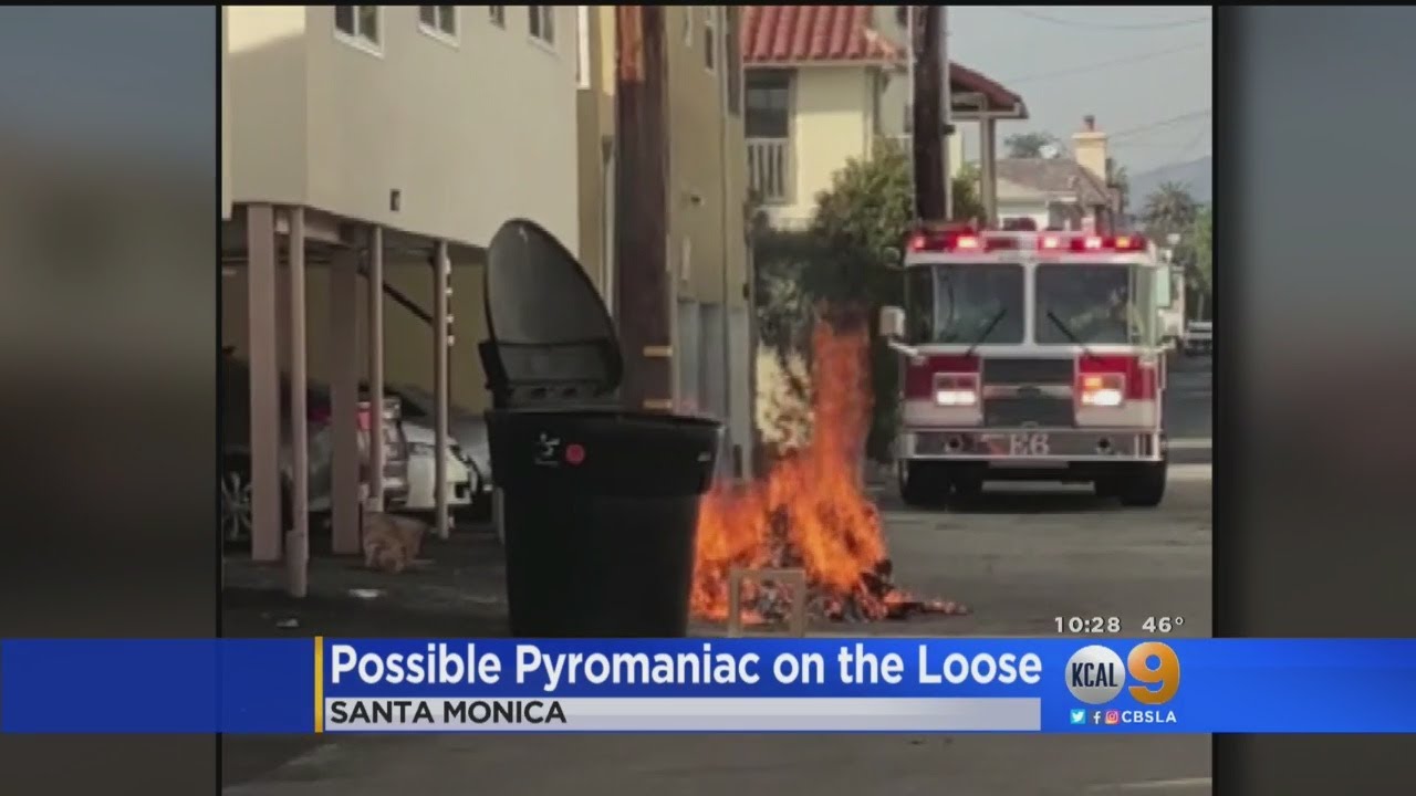 Trash Can Fires Spark Concern In Santa Monica